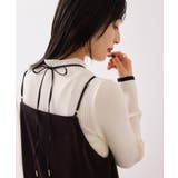 刺繍アソートベロアキャミワンピース/2WAY | VIS | 詳細画像5