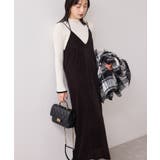 刺繍アソートベロアキャミワンピース/2WAY | VIS | 詳細画像6