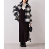 刺繍アソートベロアキャミワンピース/2WAY | VIS | 詳細画像7