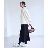 ウーリッシュ ペプラム切替キャミワンピース | VIS  | 詳細画像24 