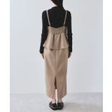 ウーリッシュ ペプラム切替キャミワンピース | VIS  | 詳細画像31 