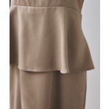 ウーリッシュ ペプラム切替キャミワンピース | VIS  | 詳細画像34 