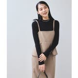 ウーリッシュ ペプラム切替キャミワンピース | VIS  | 詳細画像8 