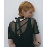 BREAKFAST AT TIFFANY ノースリーブロングワンピース | VIS  | 詳細画像5 