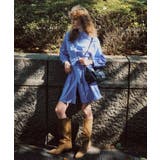 【POLO BCS】VIS別注ウエストタックフレアワンピース/WEB限定 | VIS | 詳細画像1