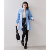 【POLO BCS】VIS別注ウエストタックフレアワンピース/WEB限定 | VIS | 詳細画像14