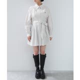 【POLO BCS】VIS別注ウエストタックフレアワンピース/WEB限定 | VIS | 詳細画像25