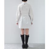 【POLO BCS】VIS別注ウエストタックフレアワンピース/WEB限定 | VIS | 詳細画像27