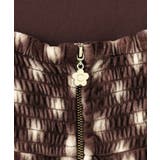 【MARY QUANT×VIS】チェックベロアドレープキャミワンピース | VIS | 詳細画像16