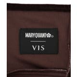 【MARY QUANT×VIS】チェックベロアドレープキャミワンピース | VIS | 詳細画像19