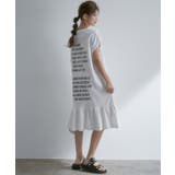 【WEB限定】バックプリントTシャツワンピース | VIS | 詳細画像4