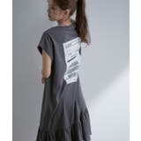 【WEB限定】バックプリントTシャツワンピース | VIS | 詳細画像7