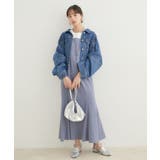 【Lady】【VIS dress】パールブラウスジャガードワンピースセット | VIS  | 詳細画像28 