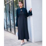 【VIS DRESS】シャーリングボレロセットワンピース | VIS | 詳細画像2