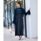 【VIS DRESS】シャーリングボレロセットワンピース | VIS | 詳細画像3