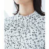 【一部店舗/WEB限定】【洗える】ハイネックフリルフラワープリントワンピース | VIS | 詳細画像19