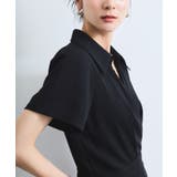 【WEB限定】カシュクールラップワンピース | VIS | 詳細画像10