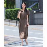 【WEB限定】カシュクールラップワンピース | VIS | 詳細画像2