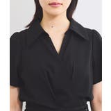 【WEB限定】カシュクールラップワンピース | VIS | 詳細画像19