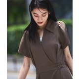 【WEB限定】カシュクールラップワンピース | VIS | 詳細画像5