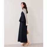 【WEB限定】美easyコンフォートツイルペプラム切替キャミワンピース イージー… | VIS  | 詳細画像16 