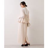 【WEB限定】美easyコンフォートツイルペプラム切替キャミワンピース イージー… | VIS  | 詳細画像3 