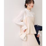 ベージュ(27) | 【WEB限定】美easyコンフォートツイルペプラム切替キャミワンピース イージー… | VIS 