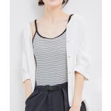 【洗える】カップ付きバックオープンキャミソール | VIS  | 詳細画像13 