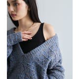 【洗える】タイニーストラップラメタンクトップ | VIS  | 詳細画像2 