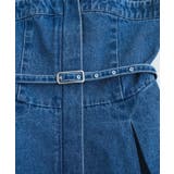 【洗える】デニムフレアベアトップ | VIS | 詳細画像15