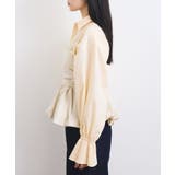 コサージュ付きバルーンナイロンビスチェ | VIS  | 詳細画像13 