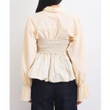 コサージュ付きバルーンナイロンビスチェ | VIS  | 詳細画像14 