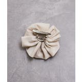 コサージュ付きバルーンナイロンビスチェ | VIS  | 詳細画像18 