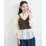 スパンコールニットビスチェ | VIS  | 詳細画像4 