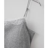 カップ付きレーステレコキャミソール | VIS  | 詳細画像12 