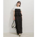 【洗える】フリンジジャガードビスチェ | VIS  | 詳細画像11 