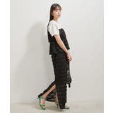 【洗える】フリンジジャガードビスチェ | VIS  | 詳細画像12 