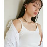 【洗える】ダブルストラップ短丈カップ付きキャミソール | VIS  | 詳細画像4 
