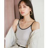 【洗える】ダブルストラップ短丈カップ付きキャミソール | VIS  | 詳細画像7 