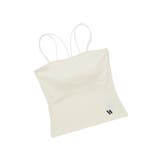 【ViVi12月号掲載】【選べる着丈】カップ付きロゴ刺繍キャミソール【洗える】 | VIS | 詳細画像11