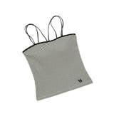 【ViVi12月号掲載】【選べる着丈】カップ付きロゴ刺繍キャミソール【洗える】 | VIS | 詳細画像14