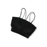 【ViVi12月号掲載】【選べる着丈】カップ付きロゴ刺繍キャミソール【洗える】 | VIS | 詳細画像19