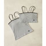 【ViVi12月号掲載】【選べる着丈】カップ付きロゴ刺繍キャミソール【洗える】 | VIS | 詳細画像30