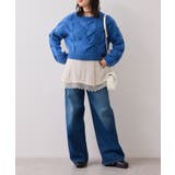 ベロアレースキャミチュニック | VIS  | 詳細画像16 