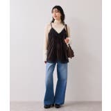 ベロアレースキャミチュニック | VIS  | 詳細画像2 