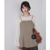 【美easy】ウーリッシュチュニック丈ビスチェ【セットアップ対応/洗える】 | VIS | 詳細画像1