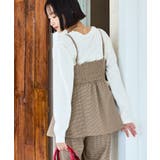 【美easy】ウーリッシュチュニック丈ビスチェ【セットアップ対応/洗える】 | VIS | 詳細画像16