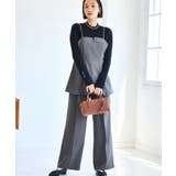 【美easy】ウーリッシュチュニック丈ビスチェ【セットアップ対応/洗える】 | VIS | 詳細画像17