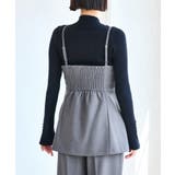 【美easy】ウーリッシュチュニック丈ビスチェ【セットアップ対応/洗える】 | VIS | 詳細画像23