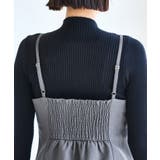 【美easy】ウーリッシュチュニック丈ビスチェ【セットアップ対応/洗える】 | VIS | 詳細画像27